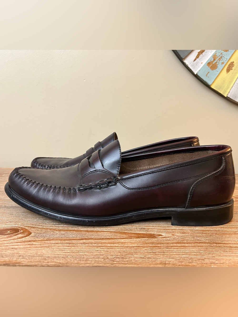 G.H. Bass & Co. Deep Burgundy Loafers